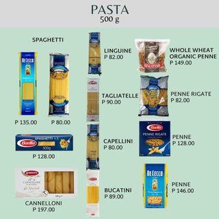 Pasta - Imported from Italy