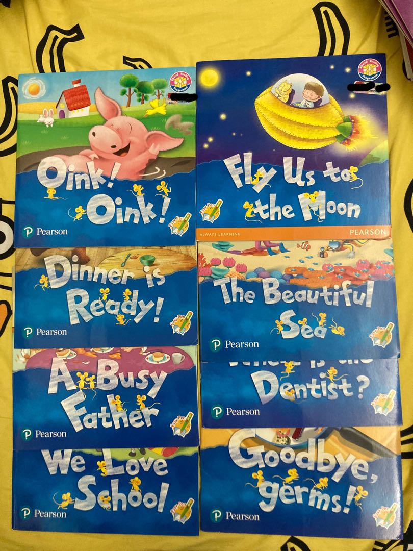Pearson Kindergarten Book 幼稚園教材 興趣及遊戲 書本 文具 小朋友書 Carousell