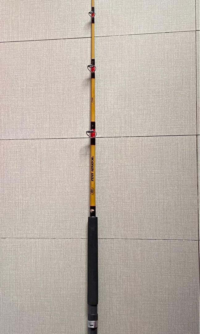 Penn Senator Boat Fishing Rod 5 Feet Fast Taper, Sports Equipment, Fishing  on Carousell