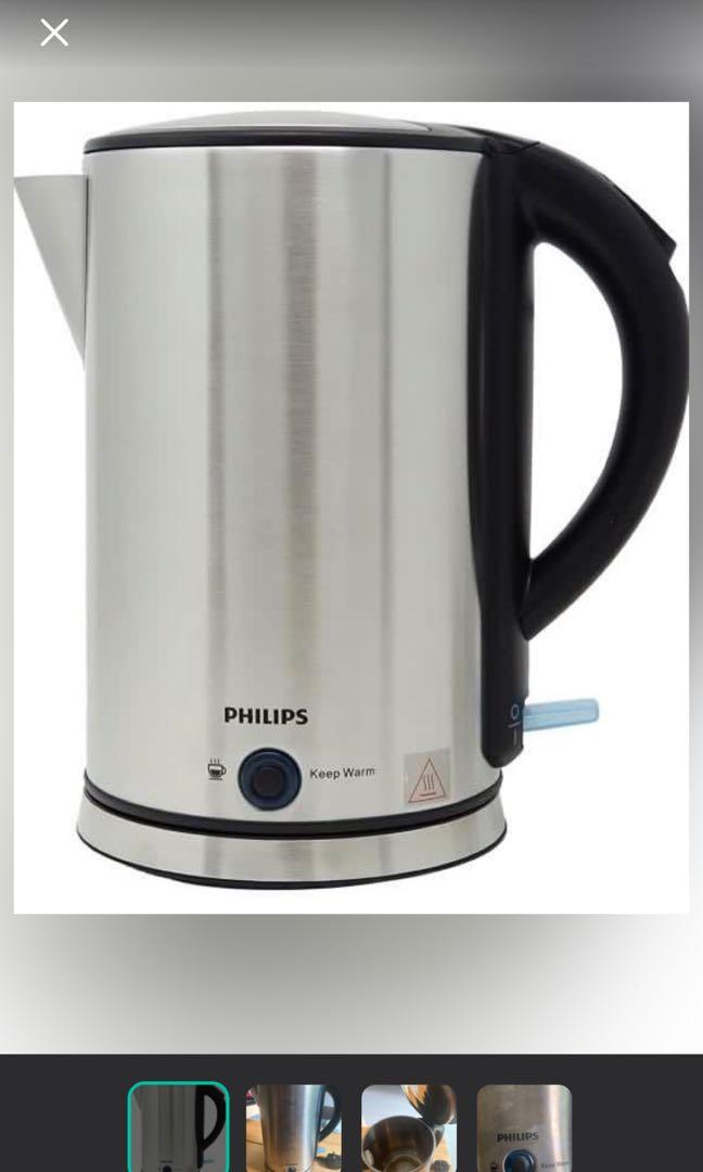 Philips 1.7 Litres Electric Kettle, TV & Home Appliances, Kitchen