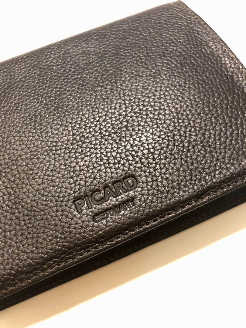 PRICE DROP PICARD Leather Passport Holder with Slots