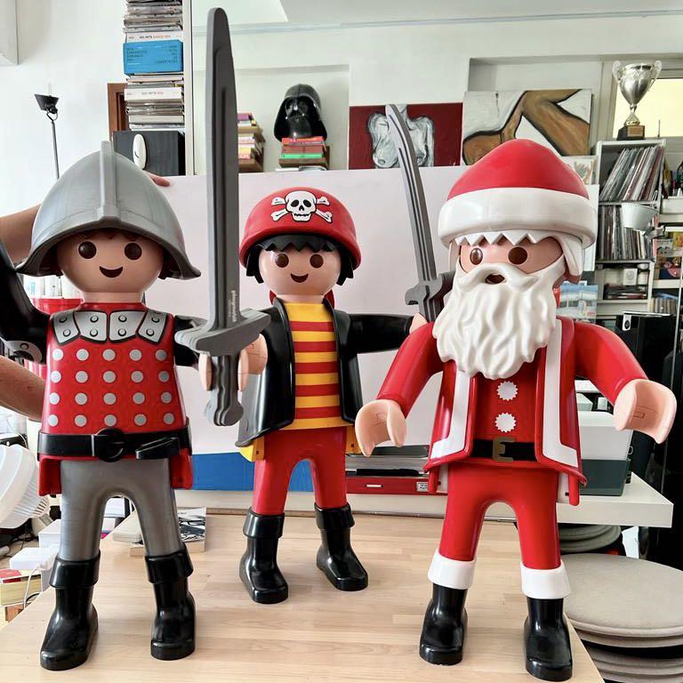 Playmobile XXL Knight Pirate Santa Claus