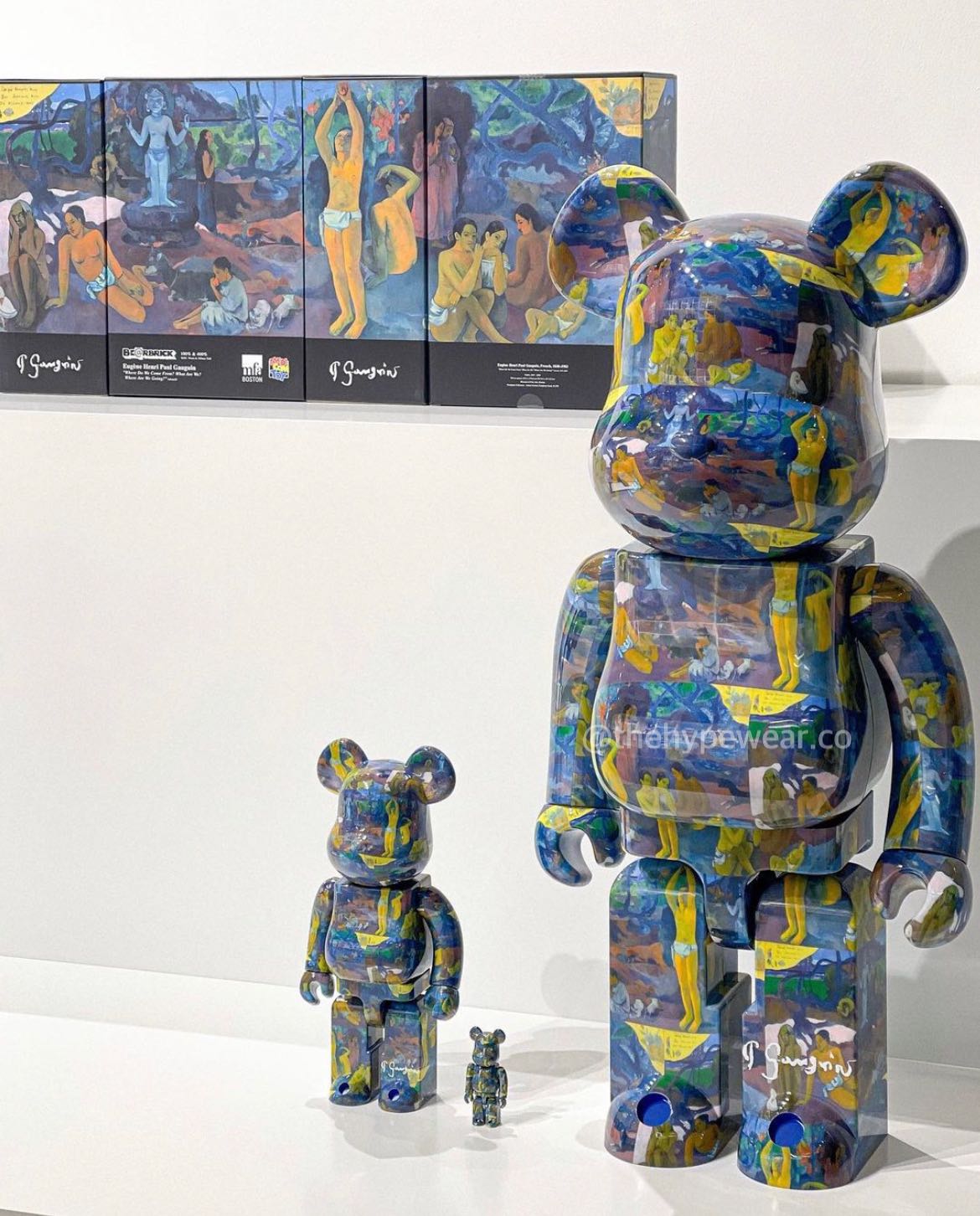 BE@RBRICK Eugène Henri Paul Gauguin - フィギュア