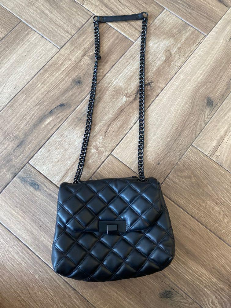primark black shoulder bag