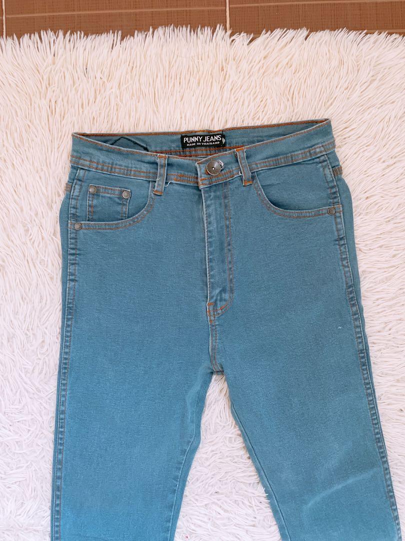 Punny Jeans Highwaisted, Women's 
