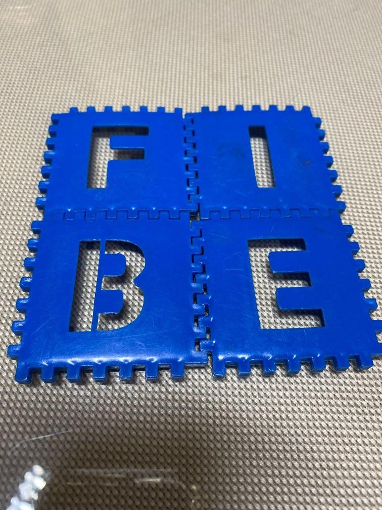 PUZZLE ALPHABET AND NUMBER, Hobbies & Toys, Toys & Games on Carousell