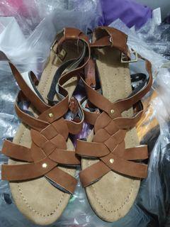 ralph lauren brown sandals