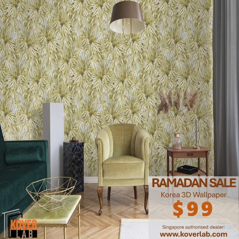 Ramadan Sale] Korea 3D Wallpaper, Furniture & Home Living, Home Decor, Wall  Decor On Carousell