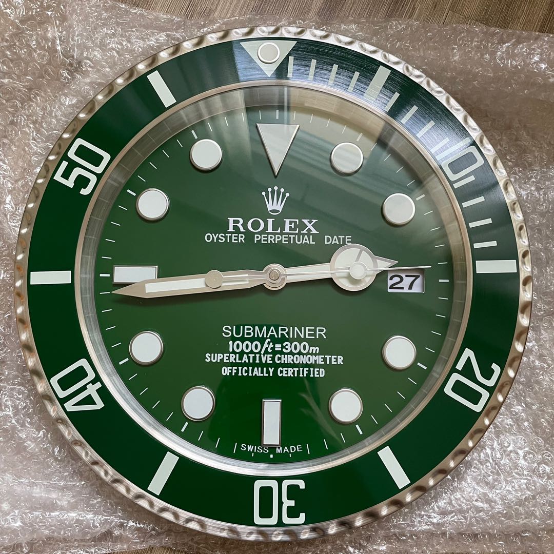 ROLEX WALL CLOCK HULK Luxury Watches on Carousell