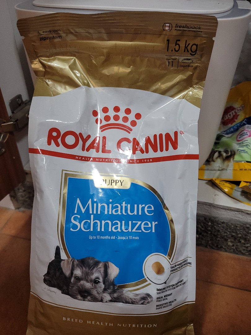 Royal Canin Puppy for Miniature Schnauzer 1.5kg, Pet Supplies, Pet Food