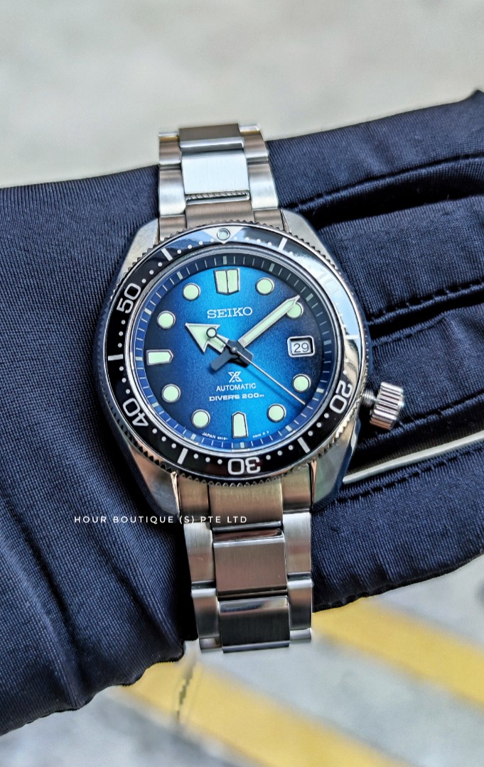 Seiko Prospex Great Blue Hole , MM200 Men's Automatic Divers Watch SBDC065  SPB083, Men's Fashion, Watches & Accessories, Watches on Carousell