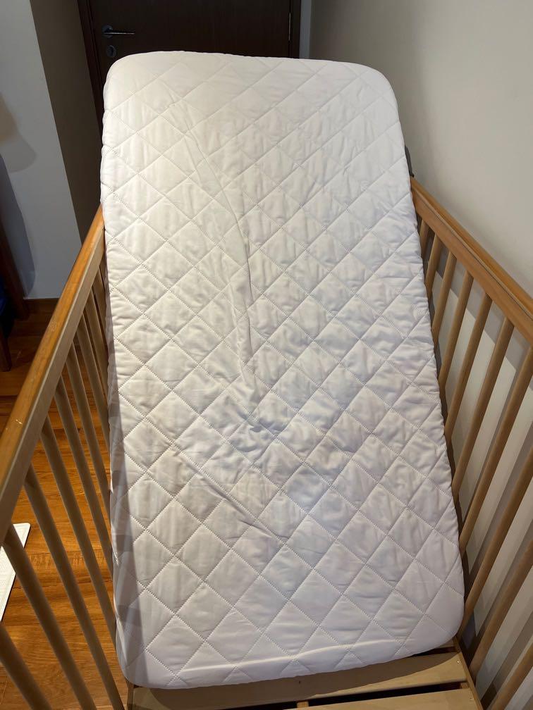 Selling a preloved baby cot with accessories, Babies & Kids, Baby