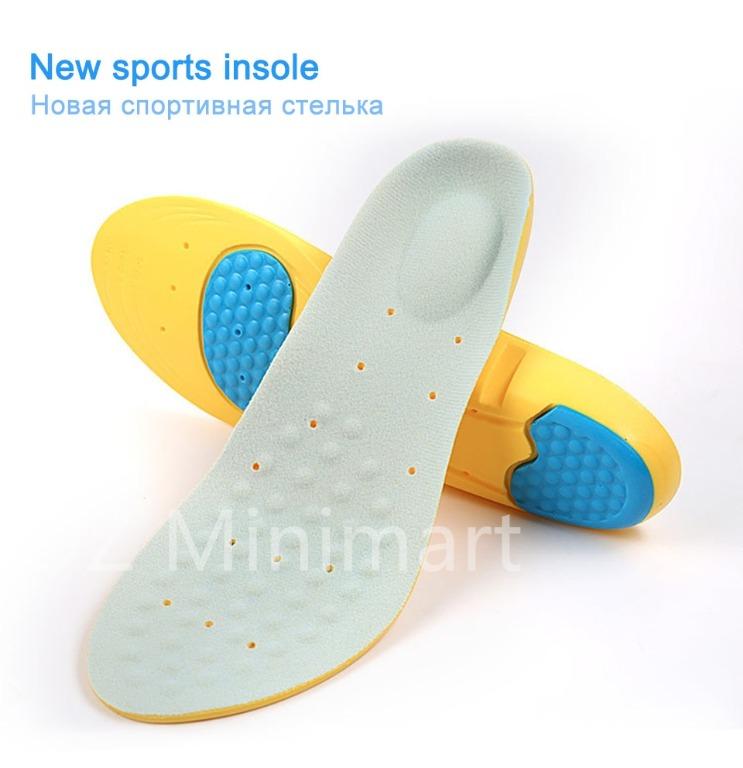 Arch Shoe Insoles Memory Foam Orthotics Pain Relief Support Insert Pads Cushion 