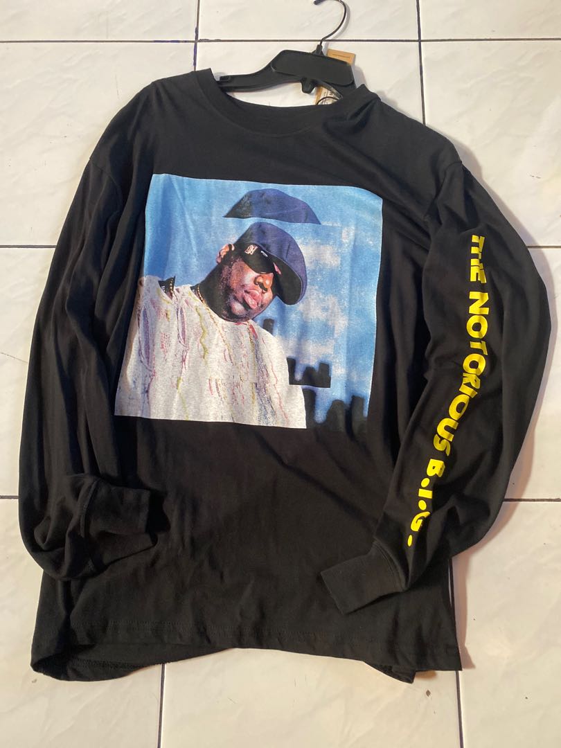 Shirt Notorious BIG, Fesyen Pria 