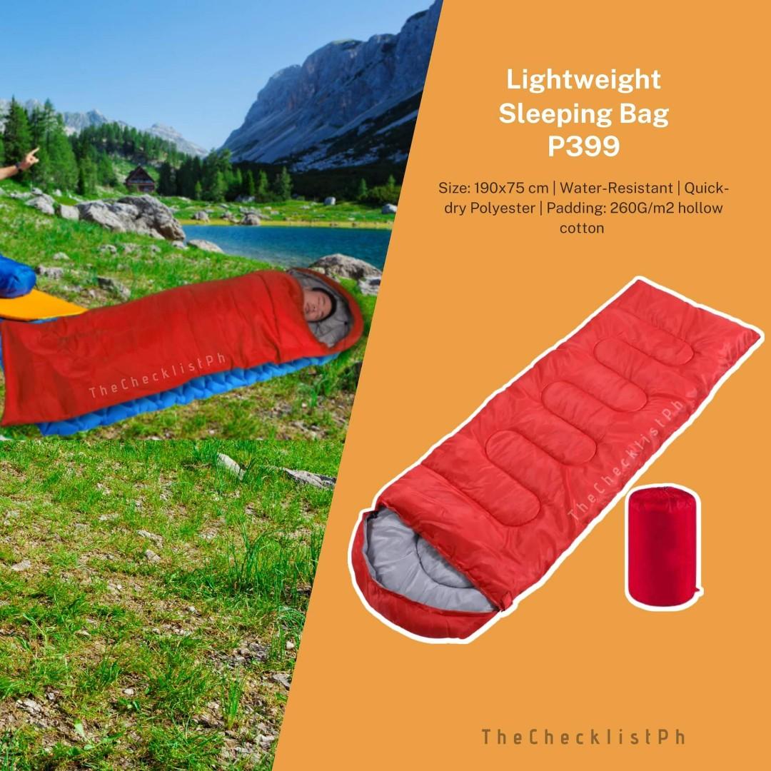 Sleeping Bag, Sports Equipment, Hiking & Camping on Carousell