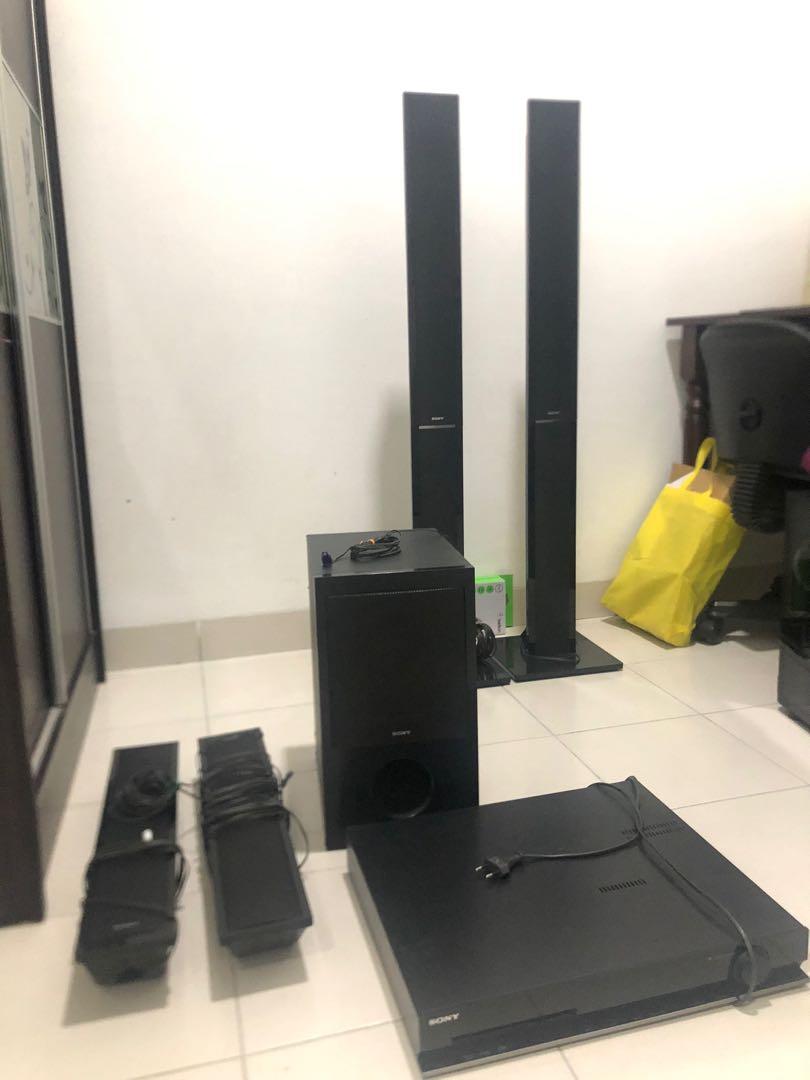 SONY home theatre 5 1 surround speaker system Audio Soundbars
