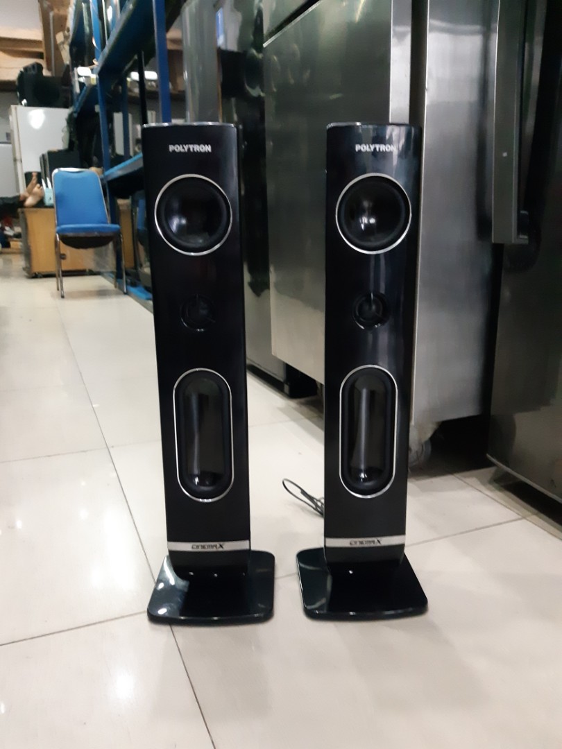 Speaker Tower Tv Led Polytron, mulus 
