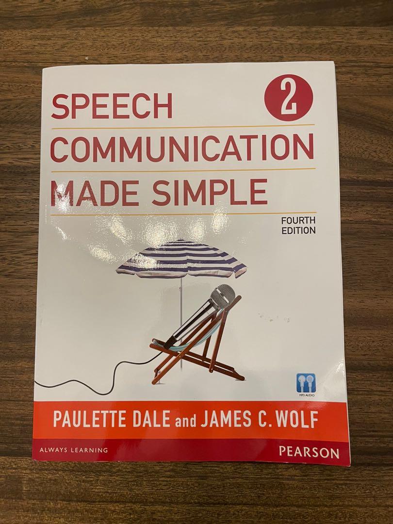 GLT1012 Speech Communication Made Simple, Hobbies & Toys, Books