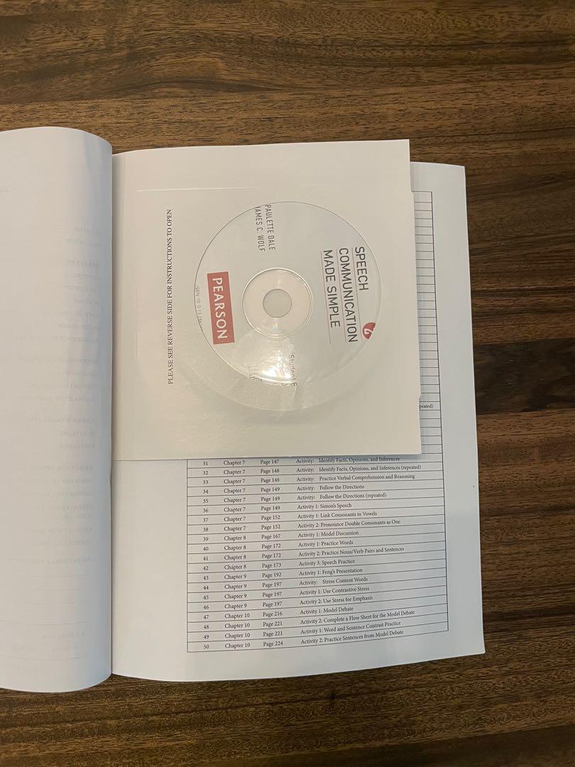 GLT1012 Speech Communication Made Simple, Hobbies & Toys, Books