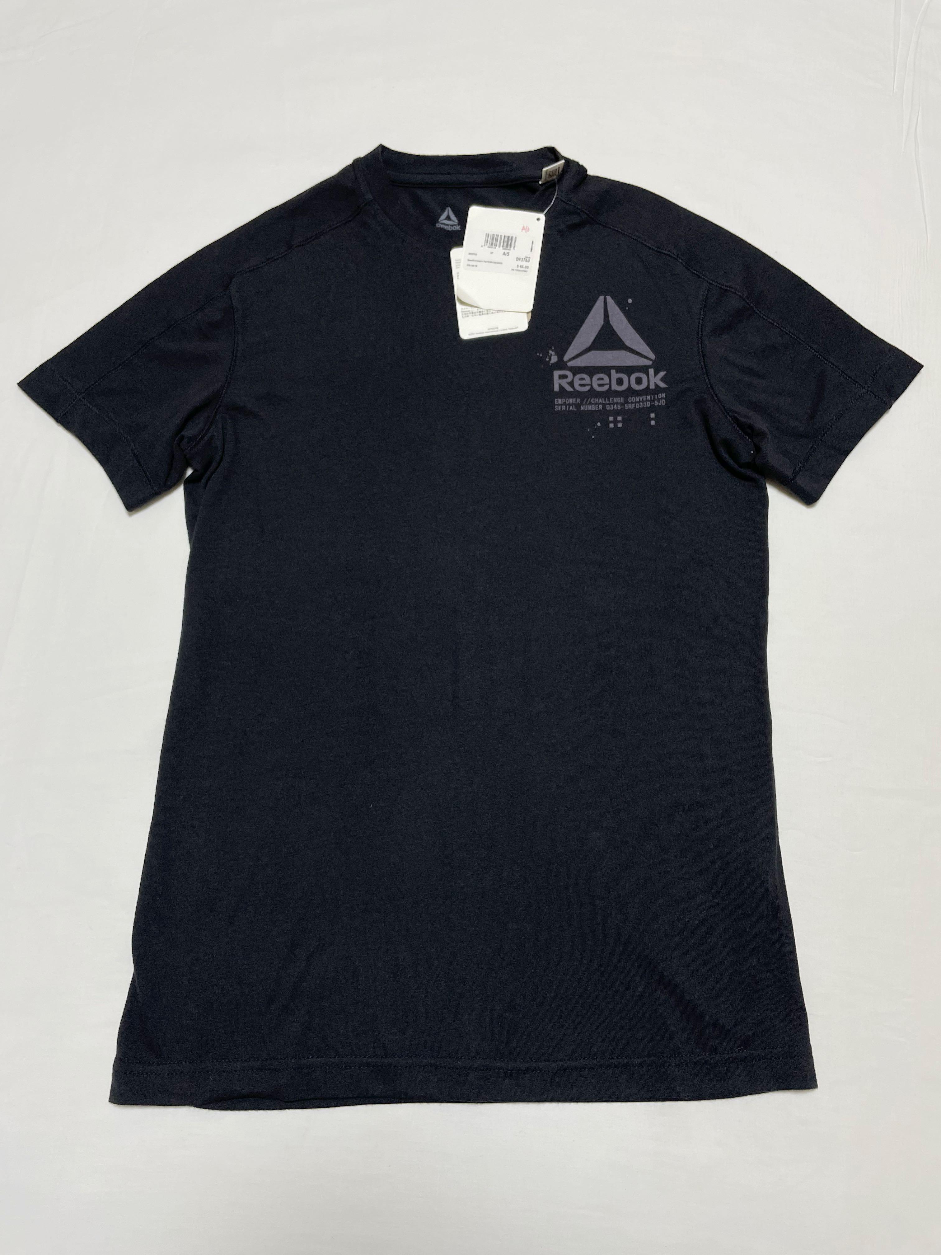 S Reebok tee Polo Tees logo sports tshirt active gym Tshirts activewear gymwear adidas sportswear T shirts outfit Nike man T shirt bike men sport