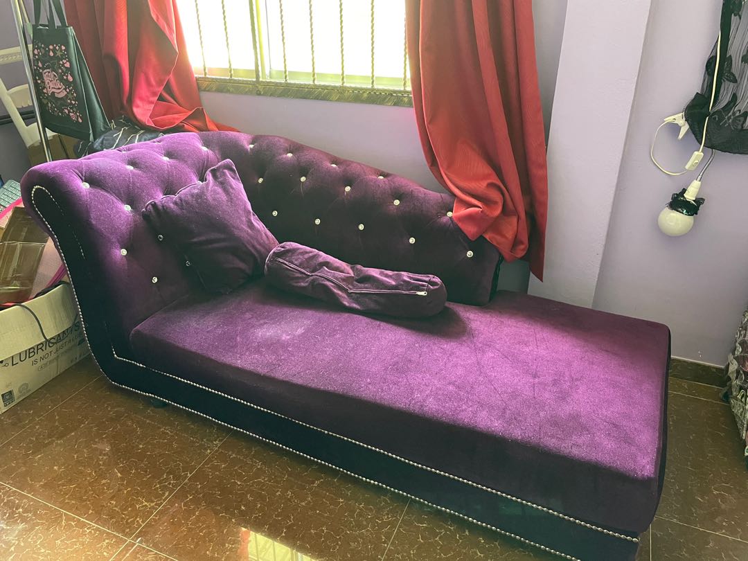Studio sofa bed at Kuching Sarawak , Furniture & Home Living, Furniture