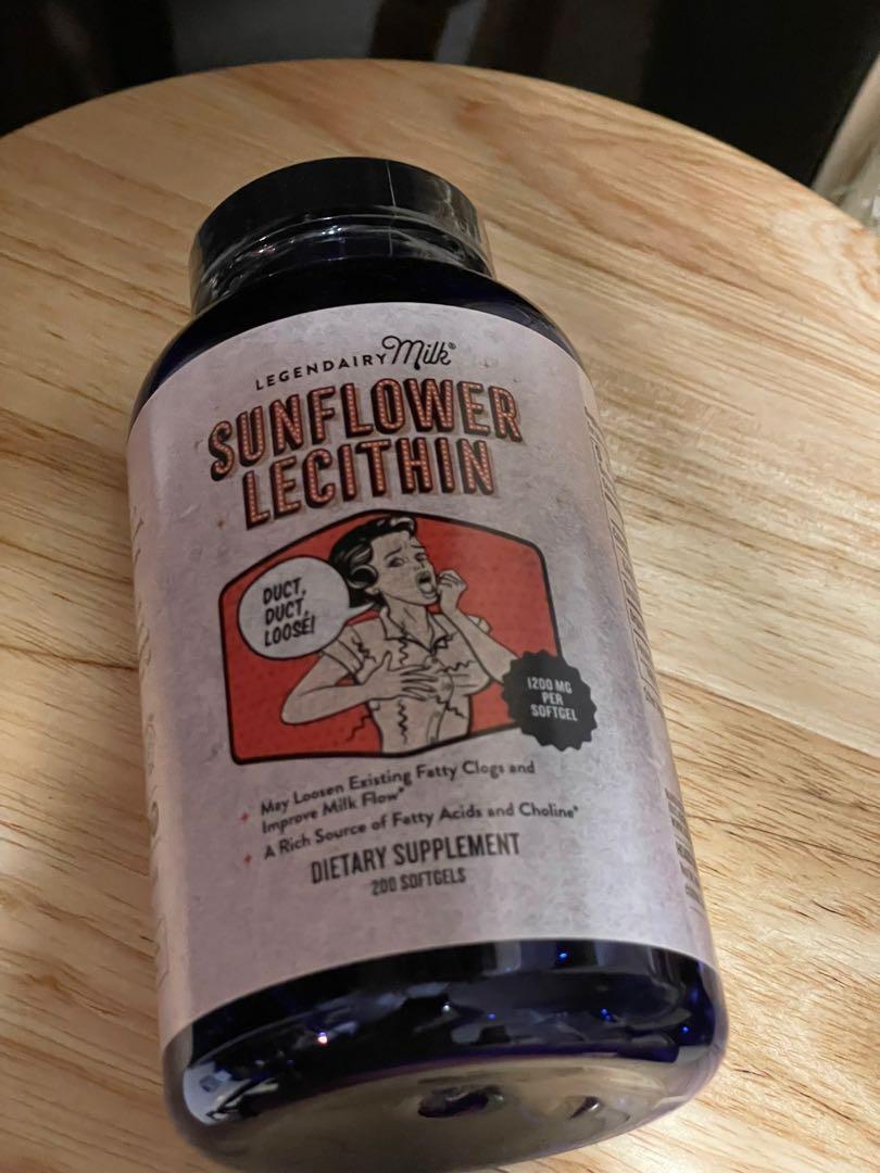 Sunflower Lecithin Legendairy Milk for clogged duct breastfeeding