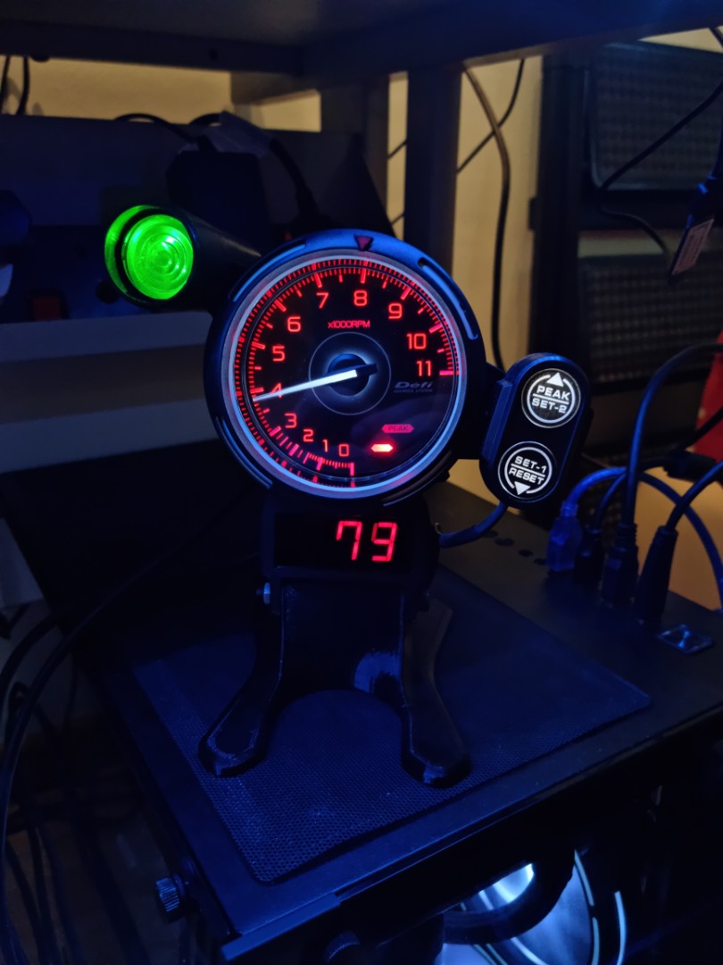 Tachometer gauge for Sim Racing / SimRacing RPM / Dashboard, Car ...