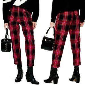 Topshop plaid pants, Women's Fashion 