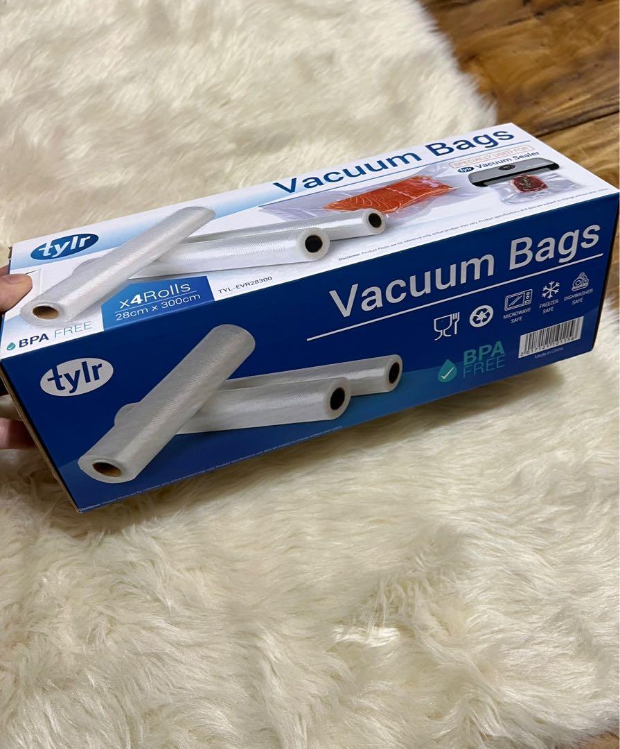 Tyler vacuum sealer plus vacuum bags (4rolls), Furniture & Home Living, Kitchenware & Tableware