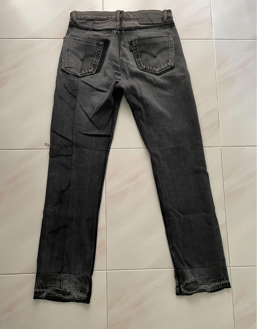 Levi's 501 Stained Thrashed Jeans - 1990s – UNSOUND RAGS