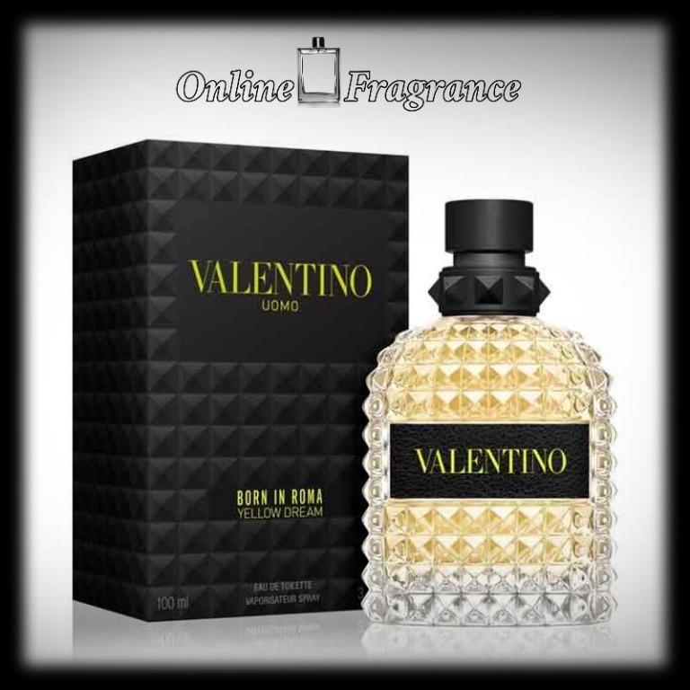 Valentino yellow dream mens best sale