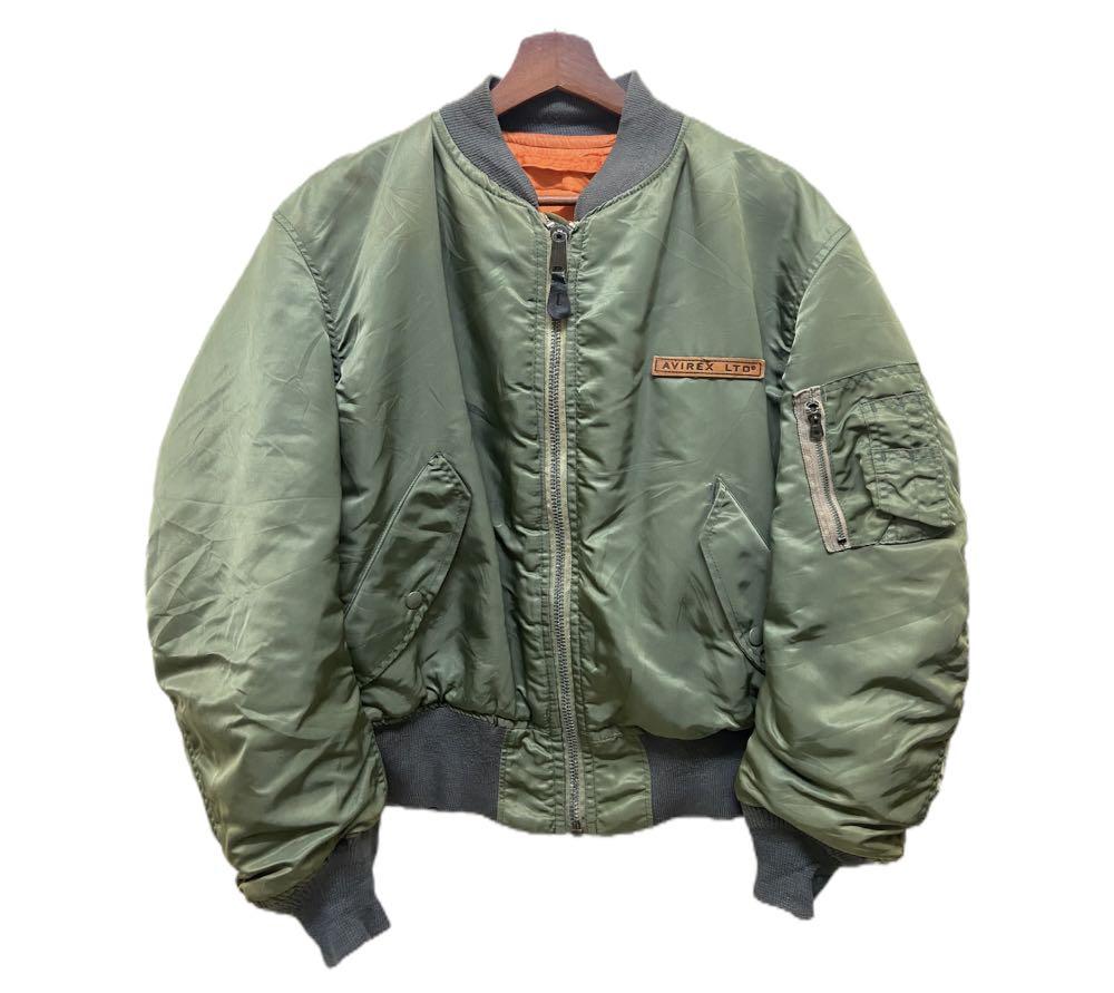 Vintage Avirex Usa Bomber Flight Jacket MA-1, Men's Fashion, Coats