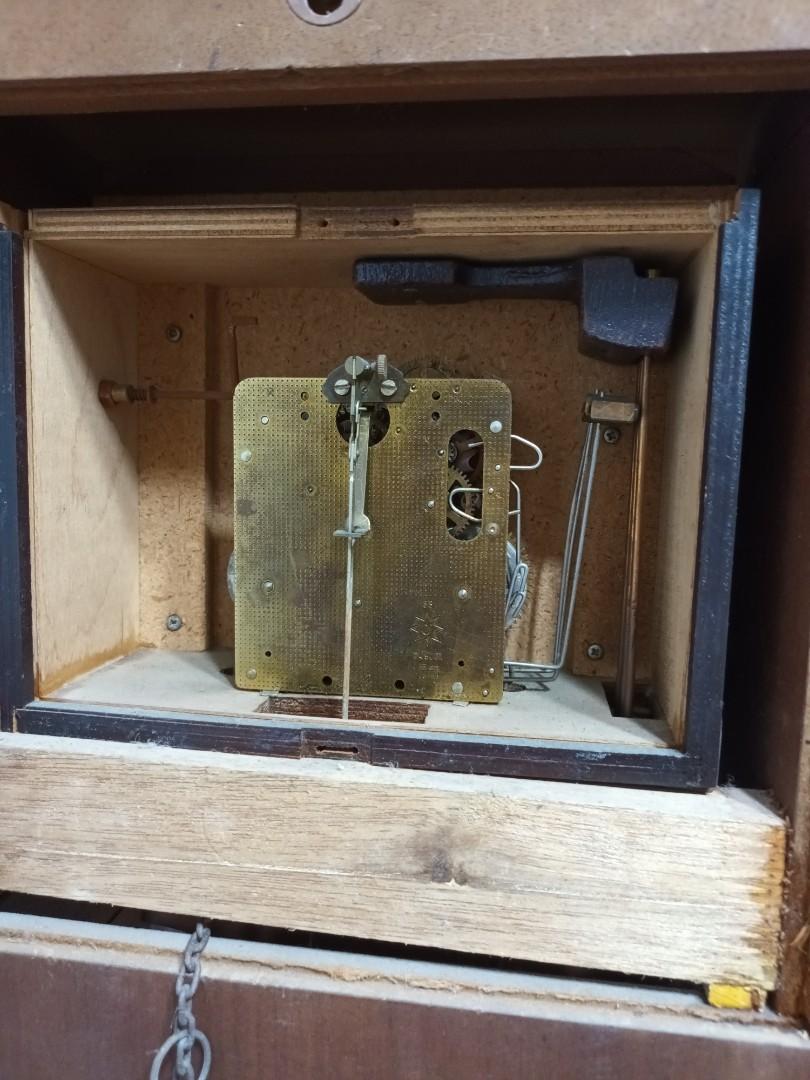 Vintage Junghans Old Grandfather's Clock, Hobbies & Toys, Memorabilia