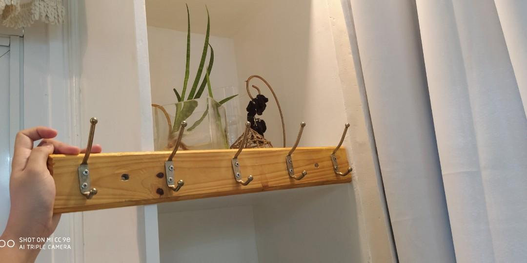 Wooden hooks 50x6.5cm (Category: Hooks & Hangers) located in Dasmarinas. Submitted by thrifty_chic (Listing ID 1152139467, Image 3). Description: .