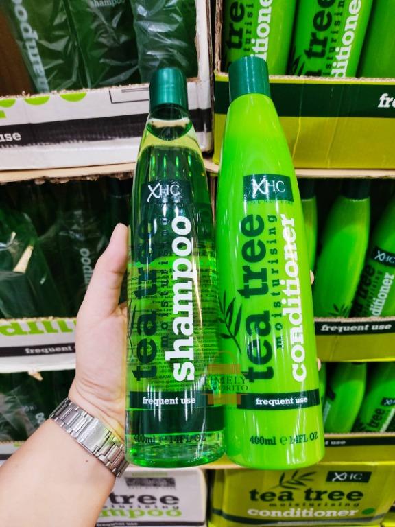 ❌SOLD OUT❌ XHC Tea Tree Moisturising Shampoo/Conditioner 400ml (Category: Hair) located in Pasay City. Submitted by timelyfavorito1 (Listing ID 1152160542, Image 1). Description: 155 each BUNDLE 300 XHC Tea Tree Moisturising Shampoo 400mL XHC Tea Tree Oil Shampoo has been specially formulated using Tea Tree Oil and Peppermint Oil to help give extra body to your hair and leaving it feeling clean and refreshed. * Specially formulated using Tea Tree