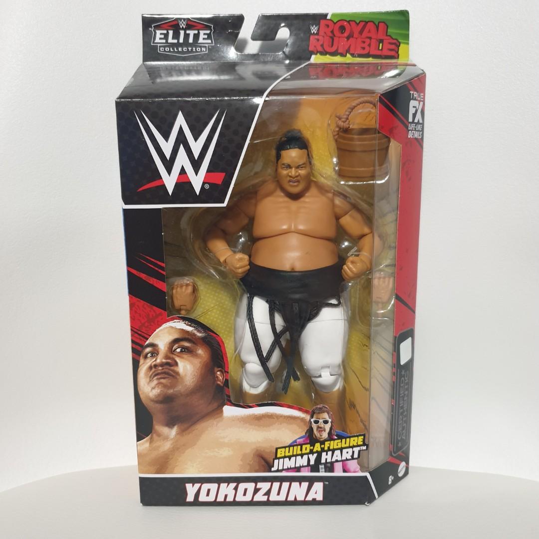 YOKOZUNA WWE Elite Royal Rumble Build A Figure Jimmy Hart, Hobbies & Toys,  Toys & Games on Carousell