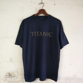 1998 Titanic Movie T-shirt