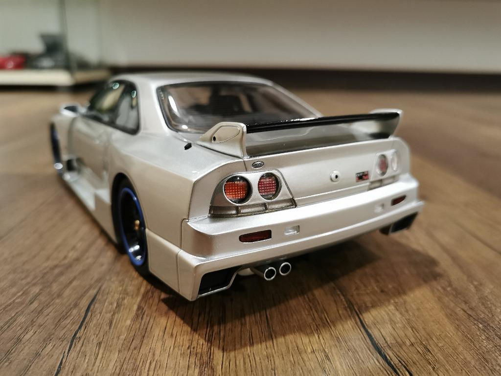 1 18 OTTO NISSAN R33 GTR NISMO LM ROAD CAR, Hobbies & Toys 