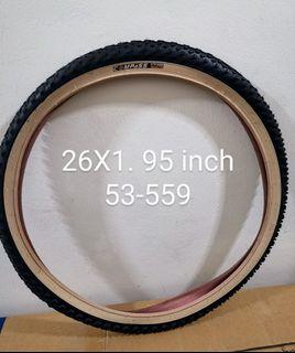 26x1.95 Tire Compass 26 inch Gum Wall MTB Tyre