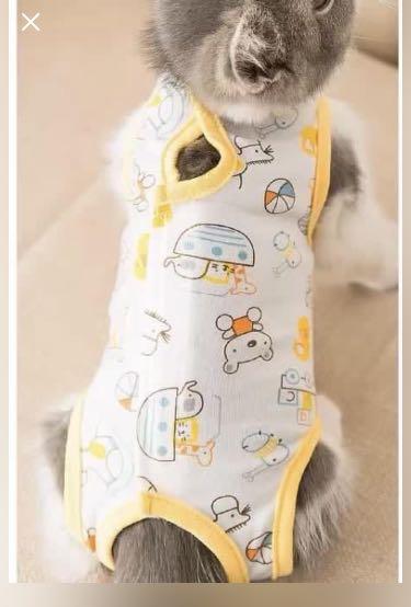 Pet Cat Retrieve After Surgery Clothing Pet Wound Anti-mite Sterilization Suit Pet Supplies Dog Costume Puppy Outfits Blanket
