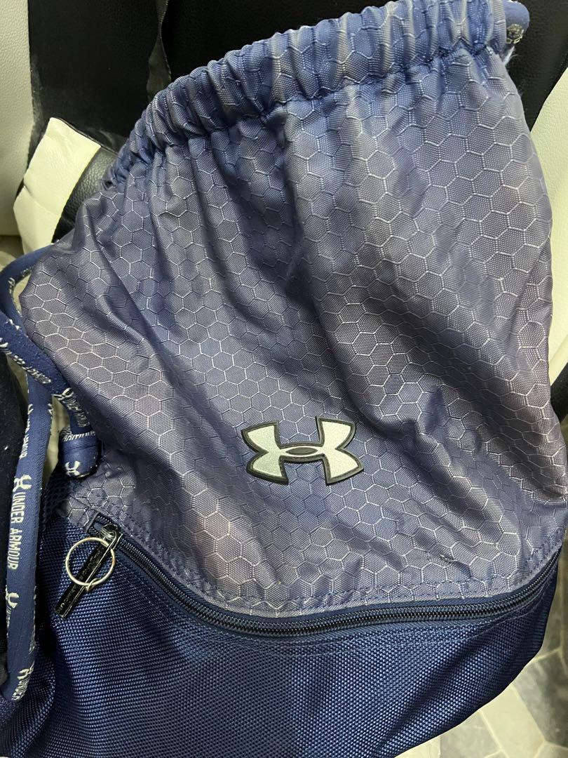 Under armour shop drawstring bag authentic