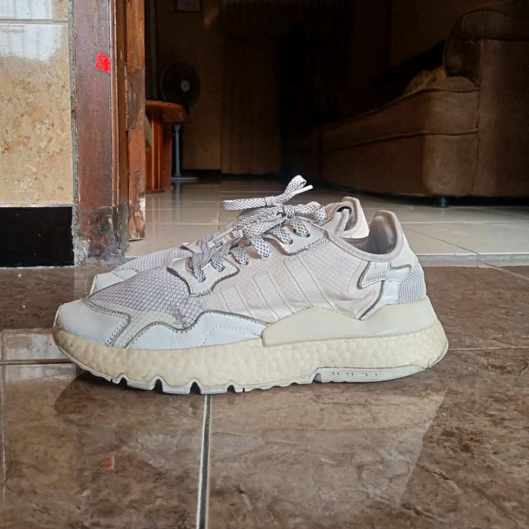 Adidas Nite Jogger, Fesyen Pria, Sepatu 