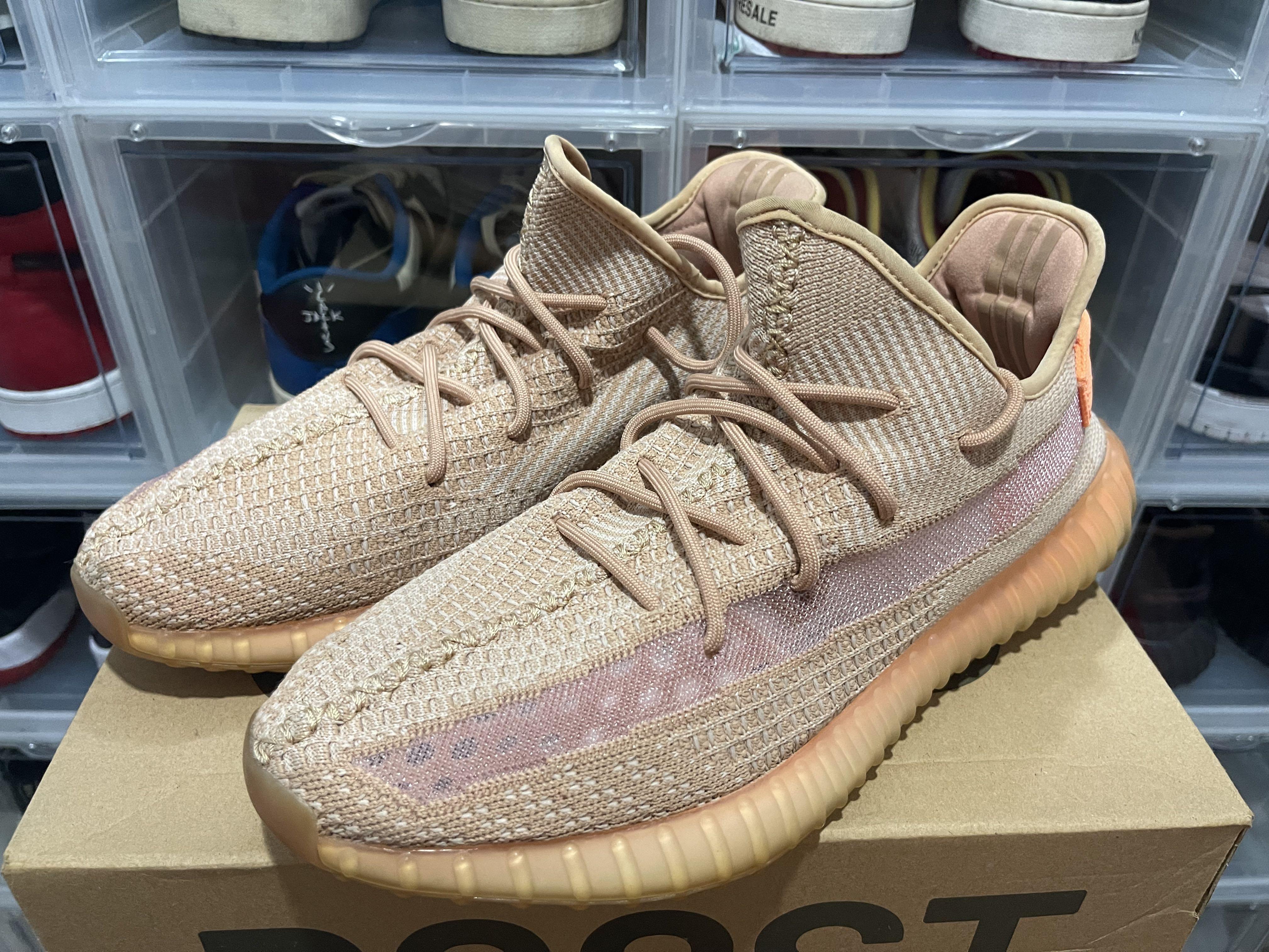 Adidas Yeezy Boost 350 V2 Clay UK12.5 Men s Fashion Footwear