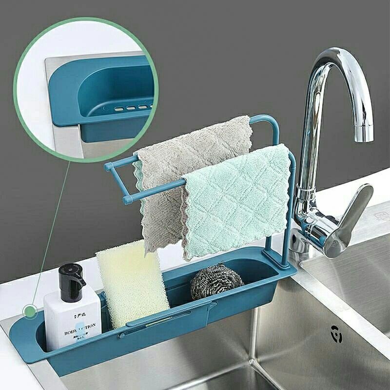 All in One Kitchen Storage Sink Drain Dish Racks Sink toilet ...