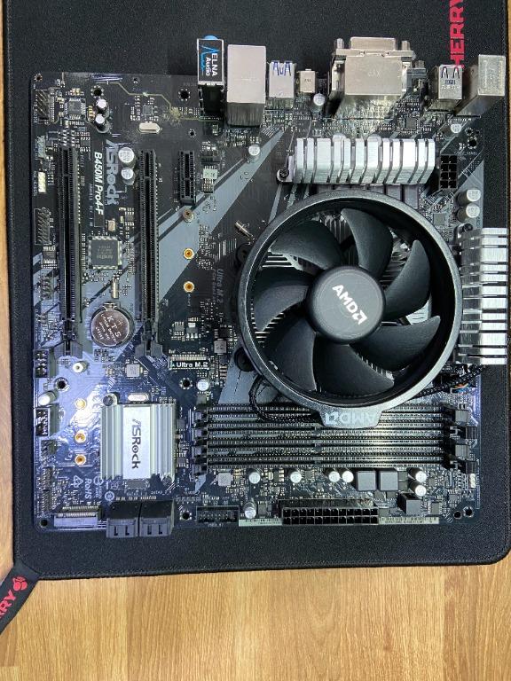 Ryzen 5 2600 asrock top b450m pro4