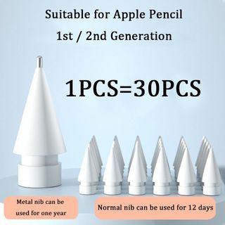Apple Pencil Tips Improved Nib Durable Replacement Needle Type Tip for Apple Pencil 1 and 2