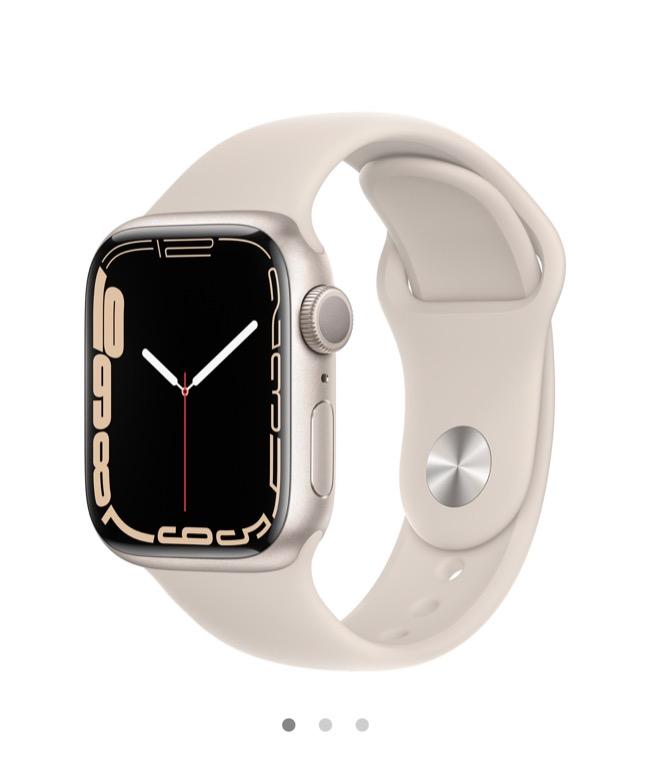 全新未開封Apple Watch Series 7 41mm, 手提電話, 智能穿戴裝置及智能手錶- Carousell