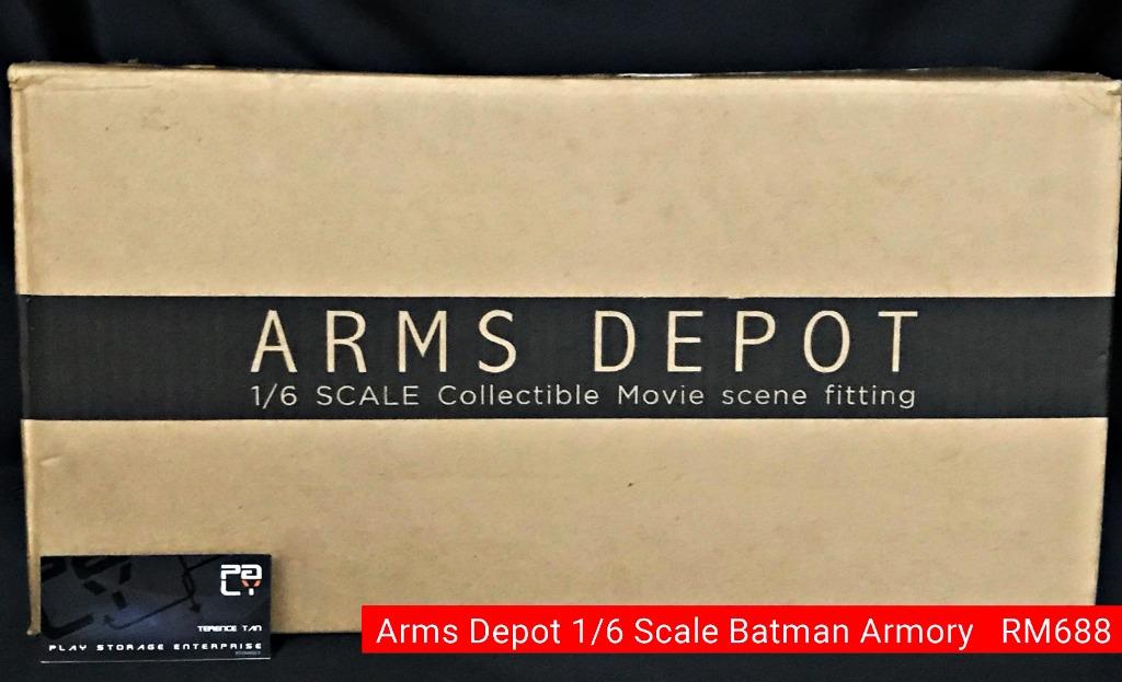 Arms Depot 1/6 Scale Batman Armory, Hobbies & Toys, Toys & Games on