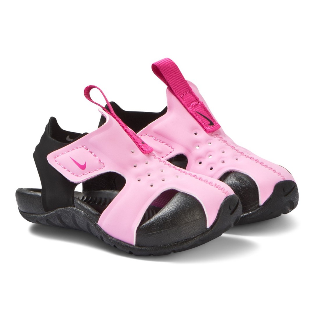 NIKE PINK SUNRAY PROTECT 2 SANDALS 