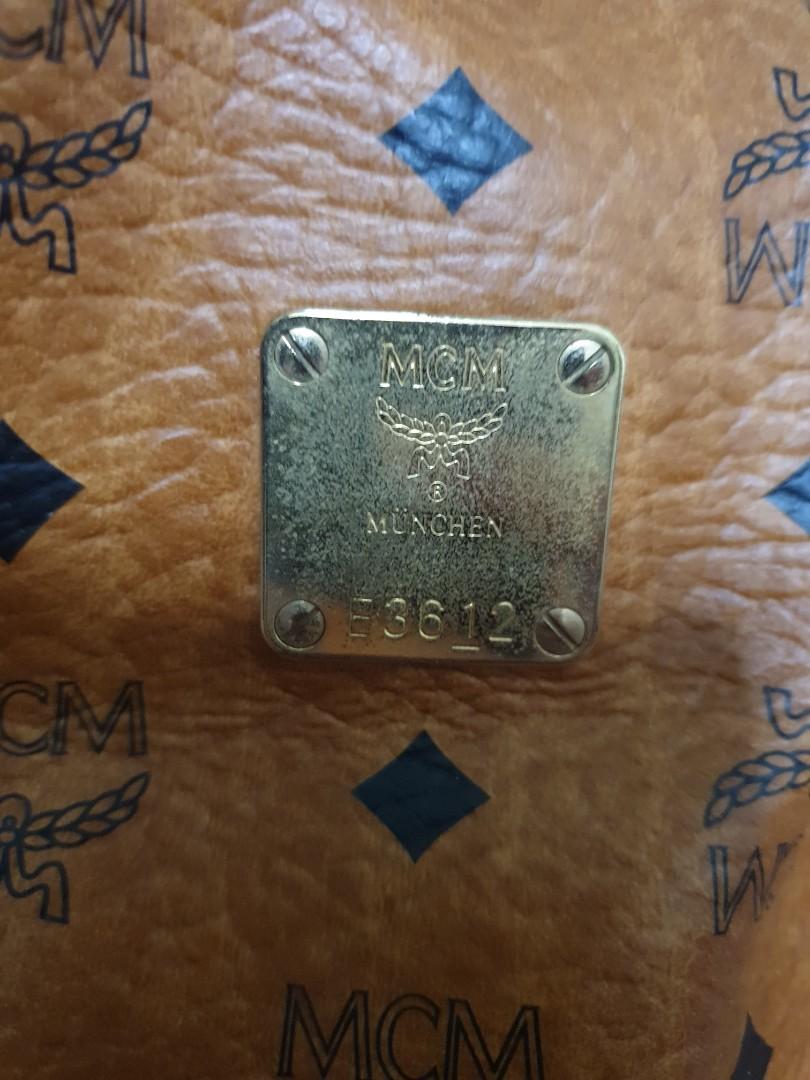 Mcm bag new arrivals serial number